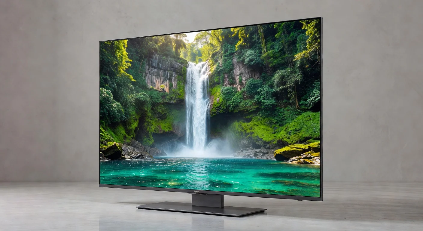 Hisense U6H QLED 4K TV - side profile