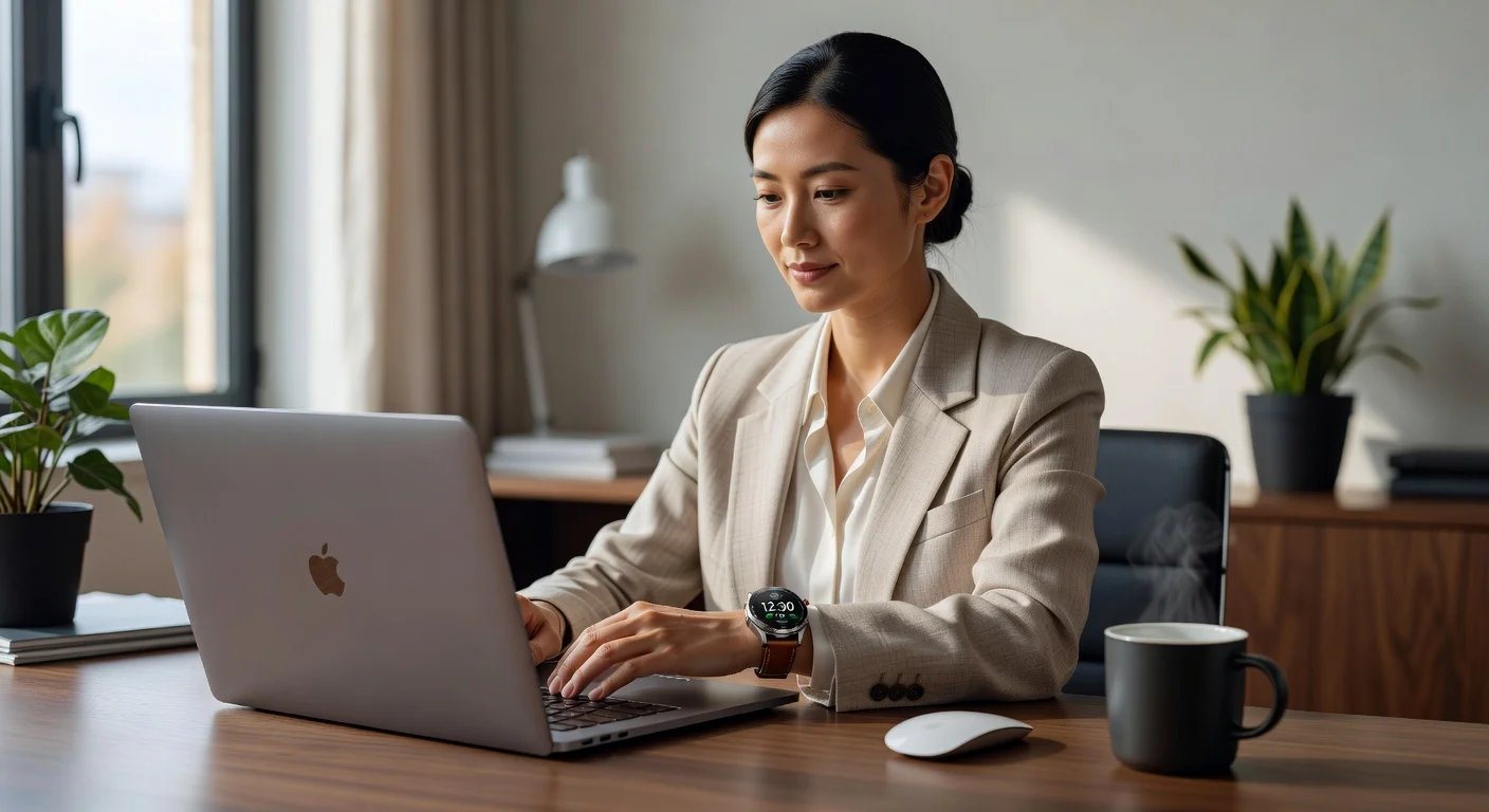 Huawei Watch GT 5 - in-use shot
