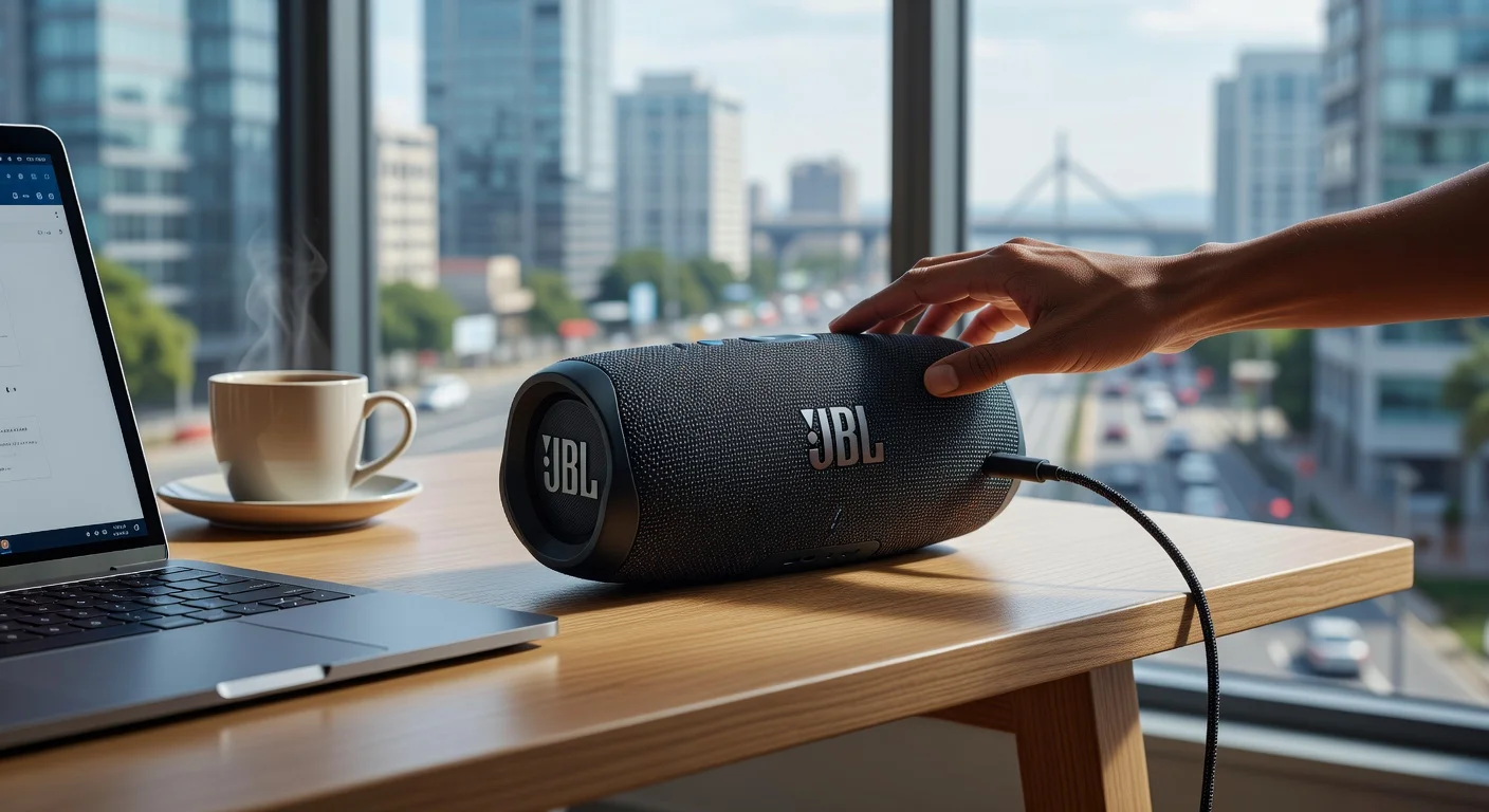 JBL Charge 6 - in-use shot