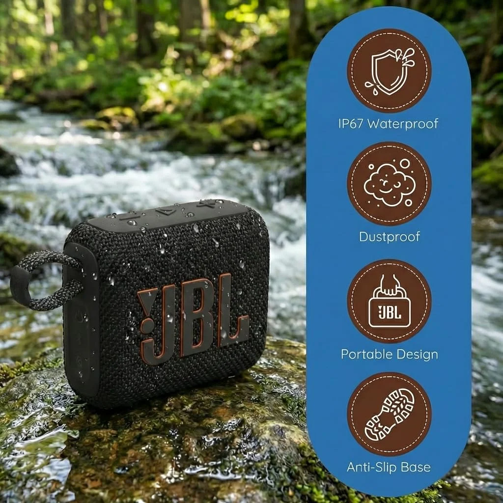 JBL Go 4 Bluetooth Speaker — Amazon gallery image 1