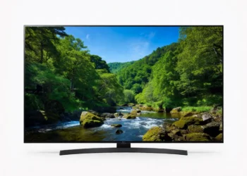 LG C4 OLED Evo 4K TV - front design view