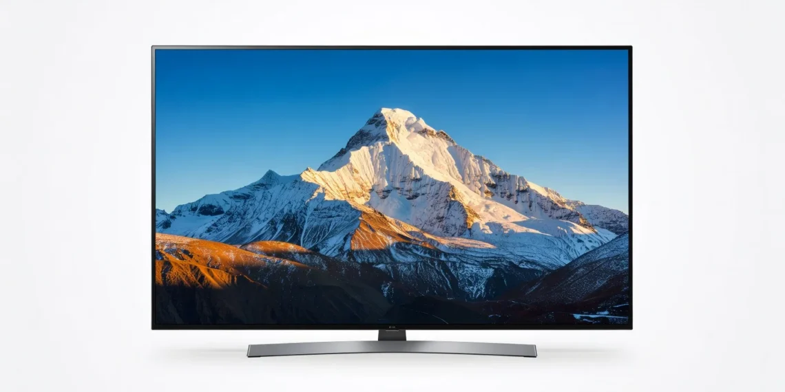 LG G4 OLED 4K TV - front design view