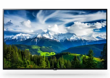 LG G5 OLED Evo 4K TV - front design view