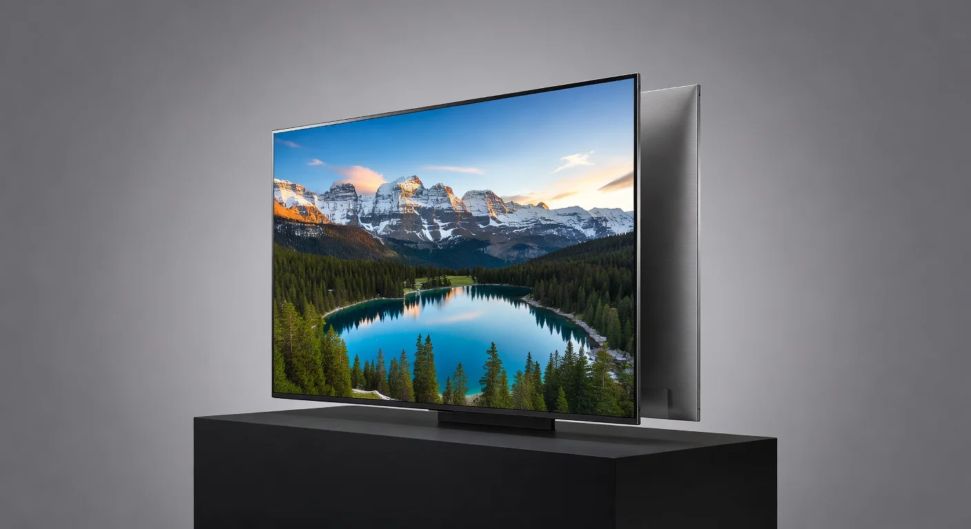 LG G5 OLED Evo 4K TV - side profile