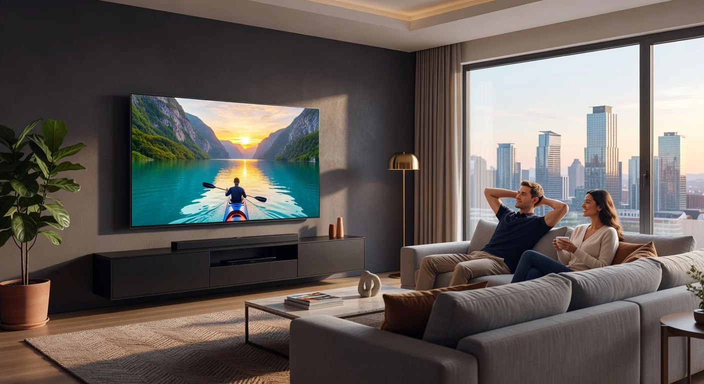 LG G5 OLED Evo 4K TV - in-use shot