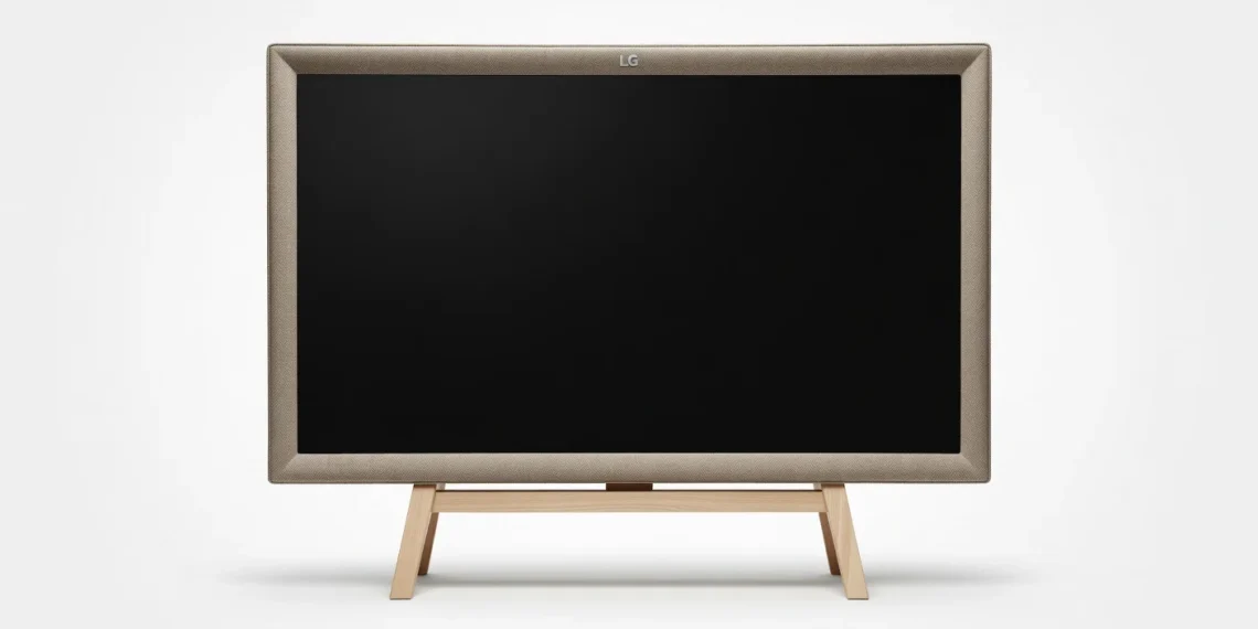 LG Objet Collection Easel TV 2 - front design view