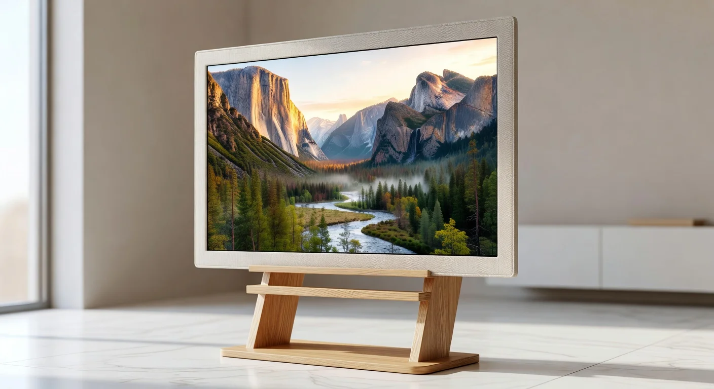 LG Objet Collection Easel TV 2 - side profile