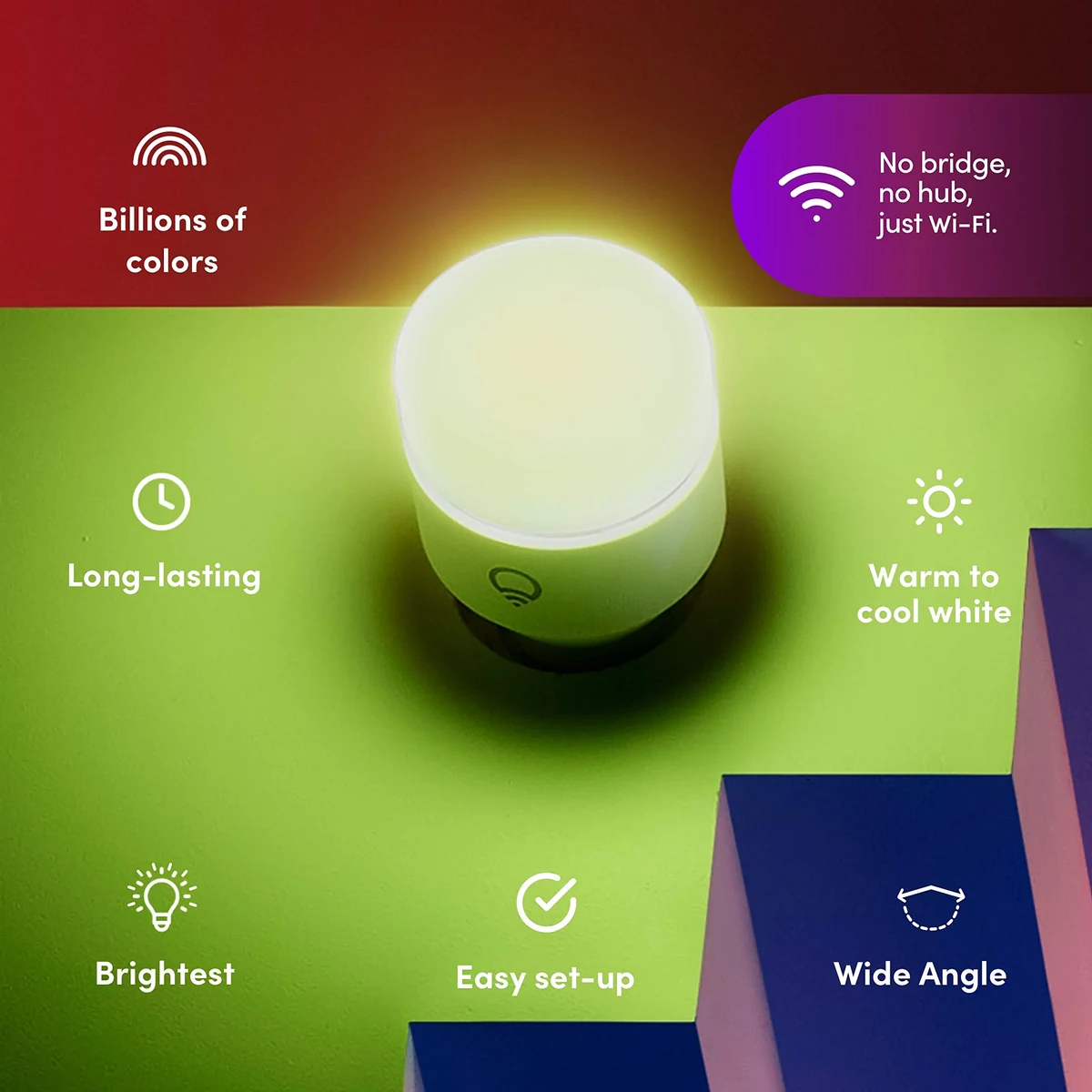 LIFX Color BR30 Bulb — Amazon gallery image 2