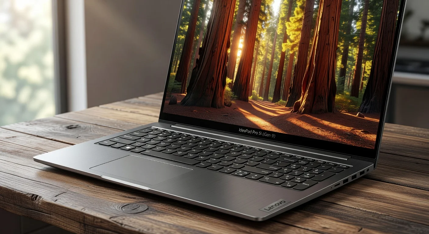 Lenovo IdeaPad Pro 5i (Gen 9) - detail closeup