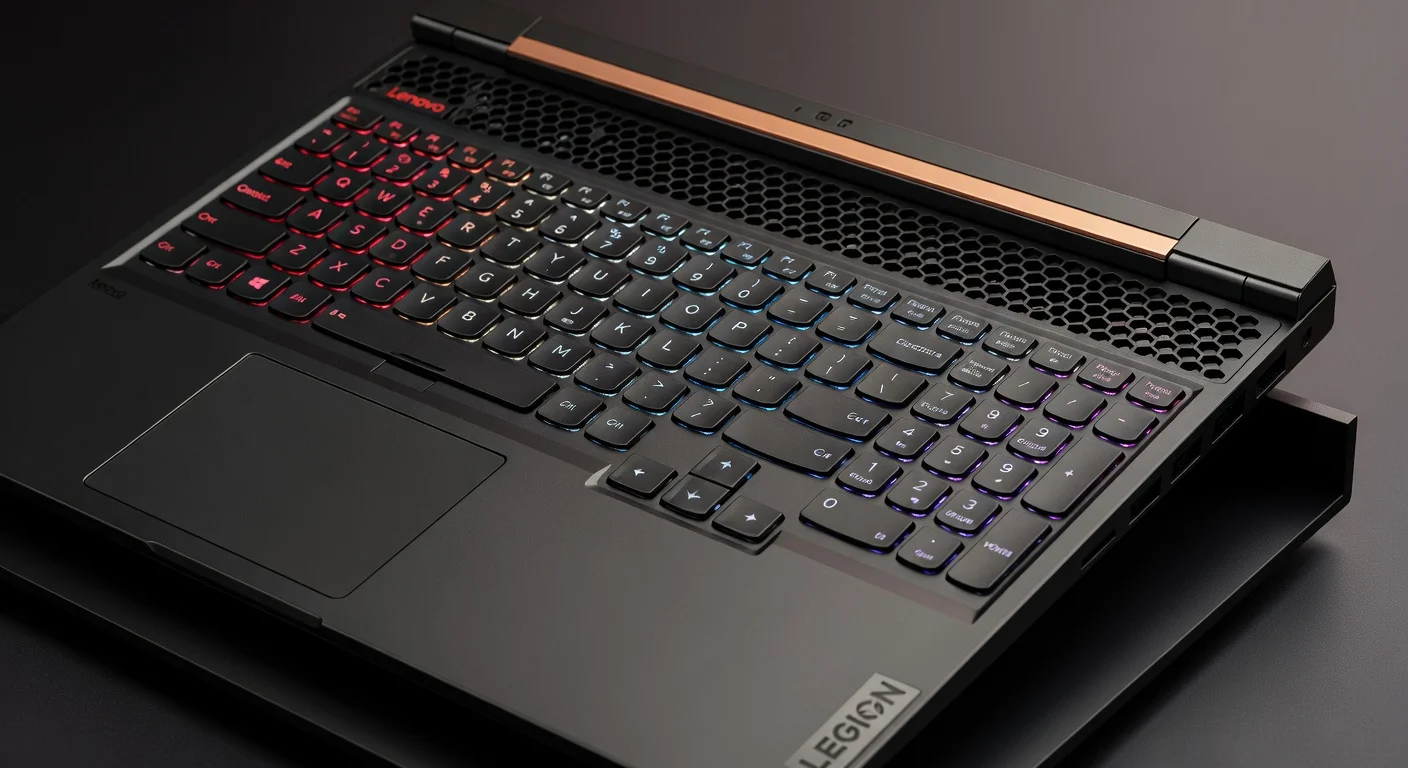 Lenovo Legion Pro 7i (Gen 10) - detail closeup Lenovo Legion Pro 7i (Gen 10) - detail closeup