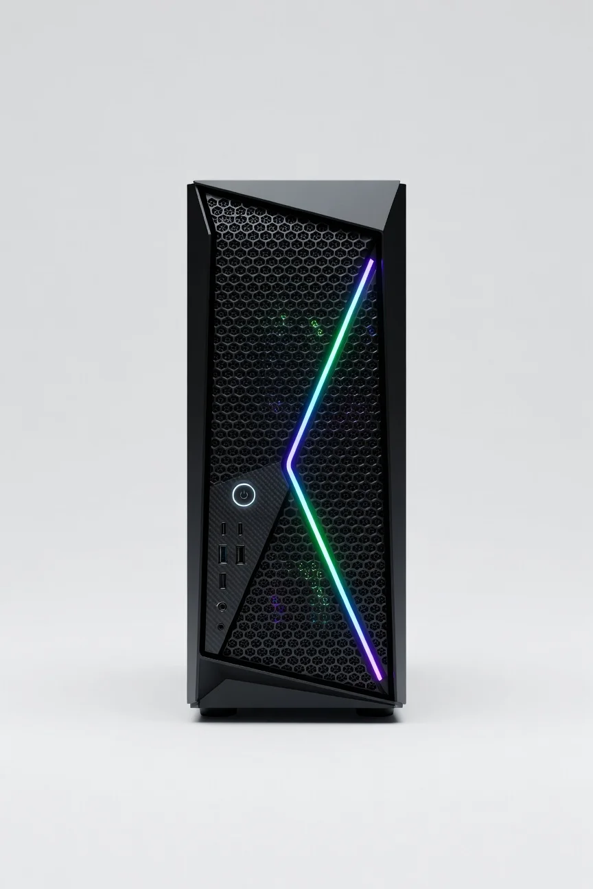 Lenovo Legion Tower 5i - side profile