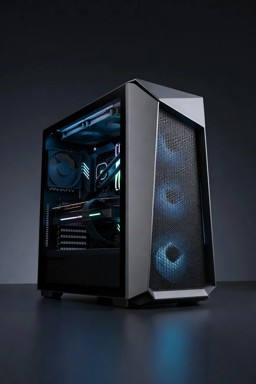 Lenovo Legion Tower 8i - side profile Lenovo Legion Tower 8i - side profile