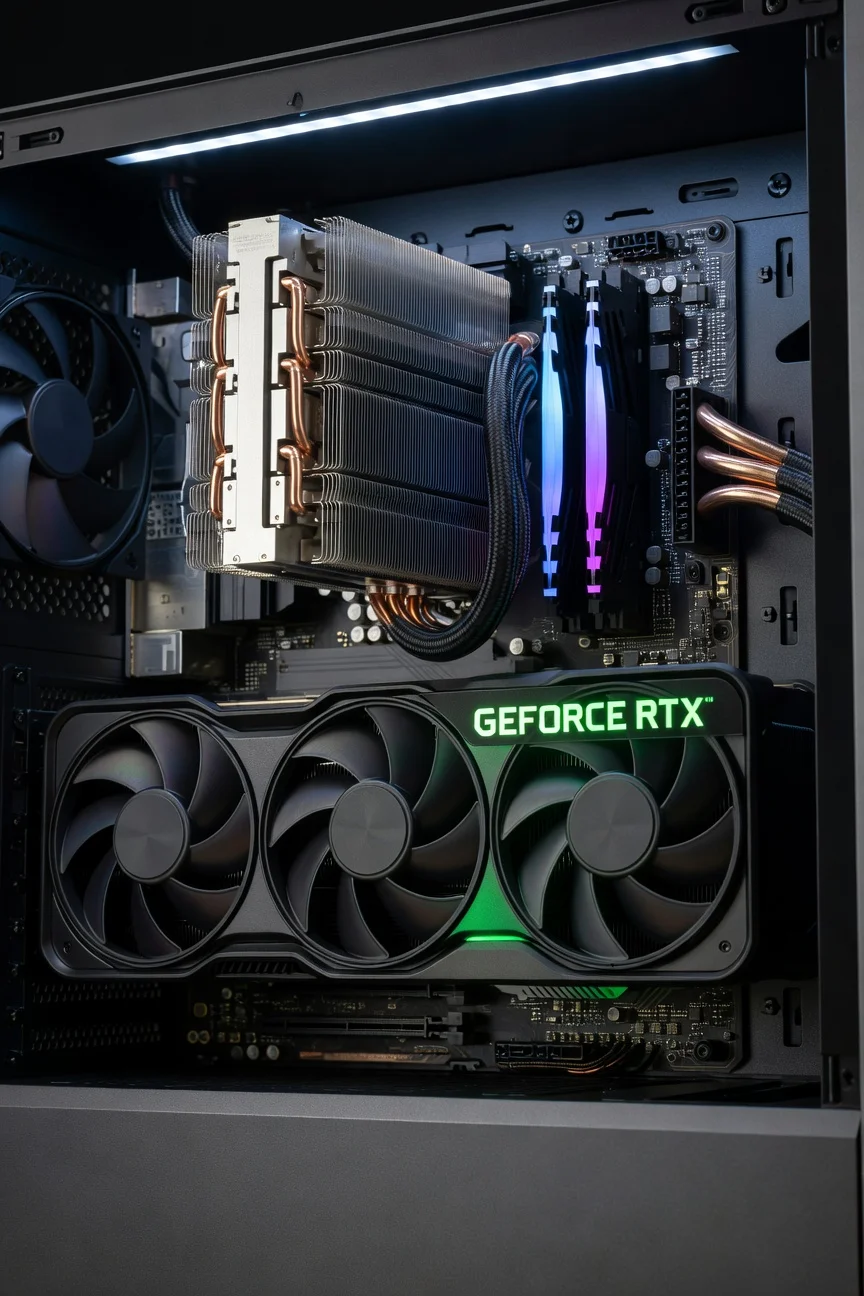 Lenovo Legion Tower 8i - detail closeup Lenovo Legion Tower 8i - detail closeup