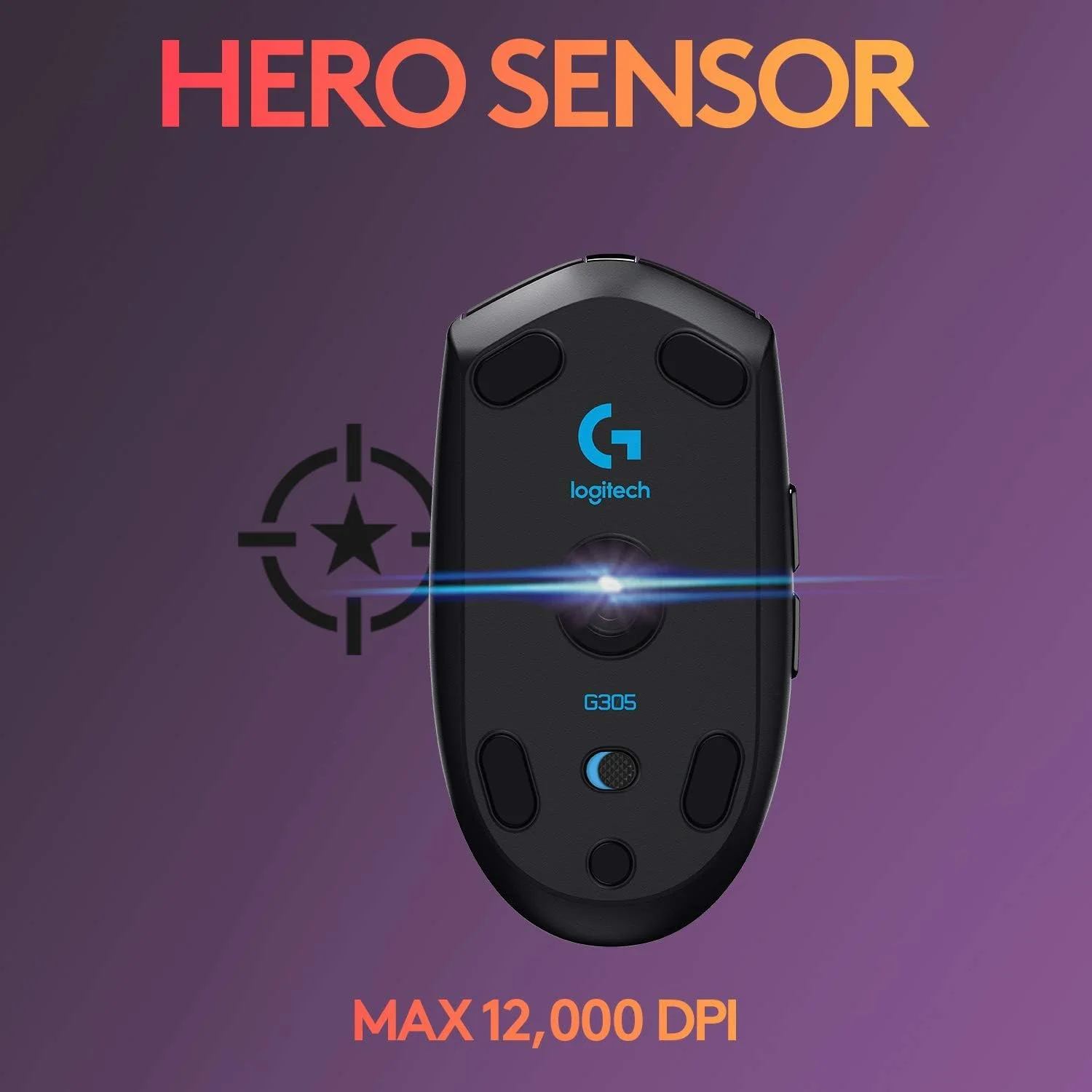 Logitech G305 Lightspeed — Amazon gallery image 1