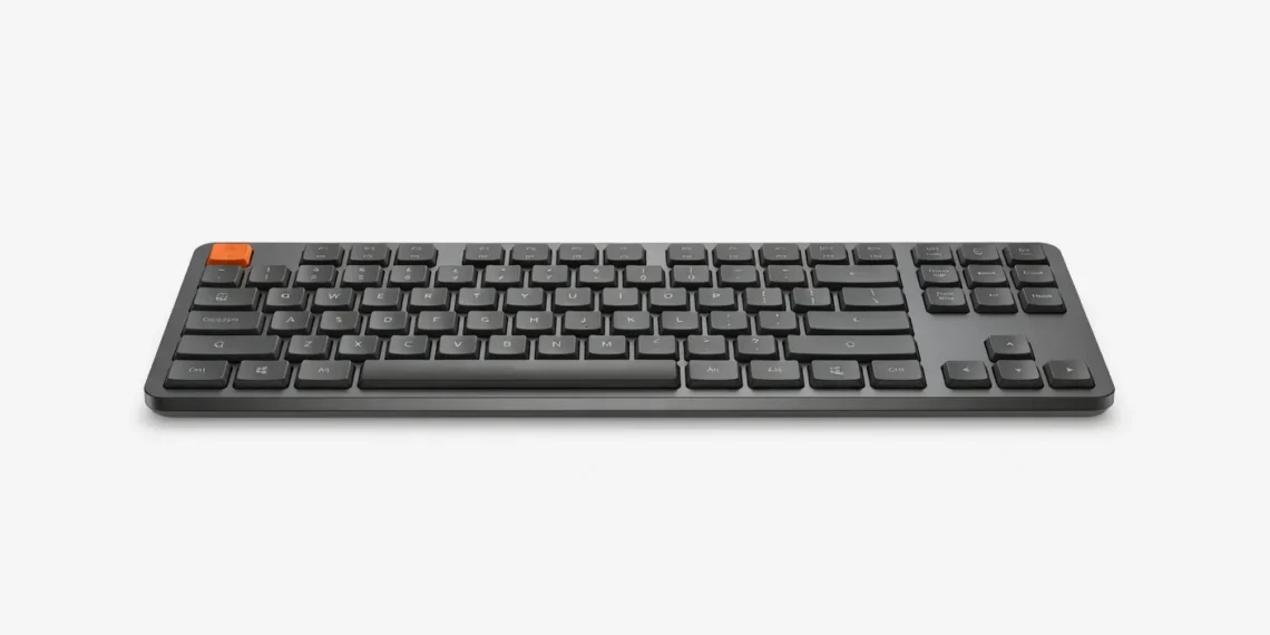 Logitech G515 TKL Wireless Keyboard - front design view