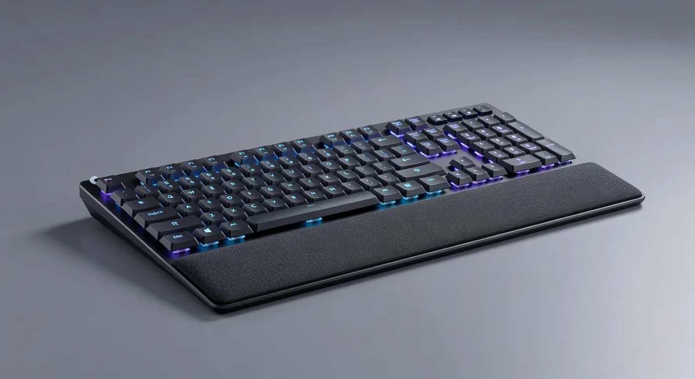 Logitech G515 TKL Wireless Keyboard - side profile Logitech G515 TKL Wireless Keyboard - side profile