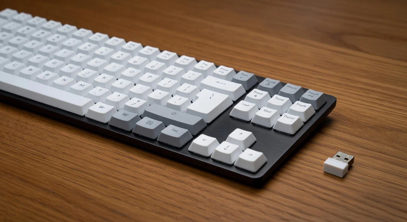 Logitech G515 TKL Wireless Keyboard - detail closeup