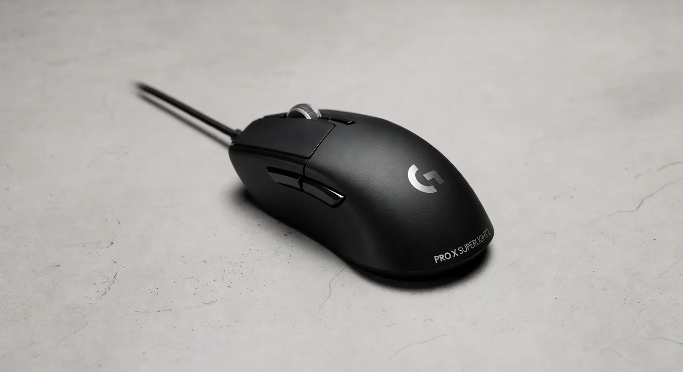 Logitech G PRO X Superlight 2 - detail closeup