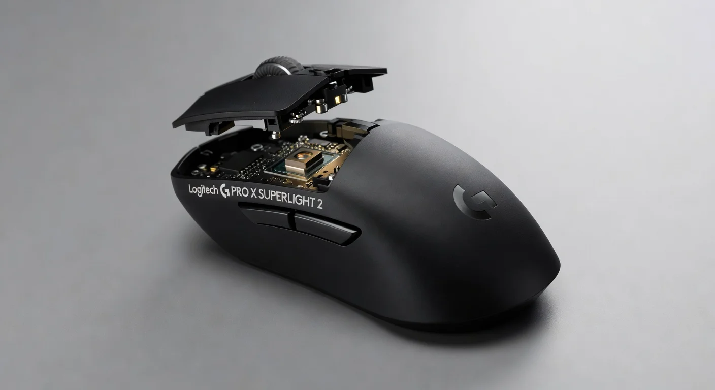 Logitech G PRO X Superlight 2 - in-use shot