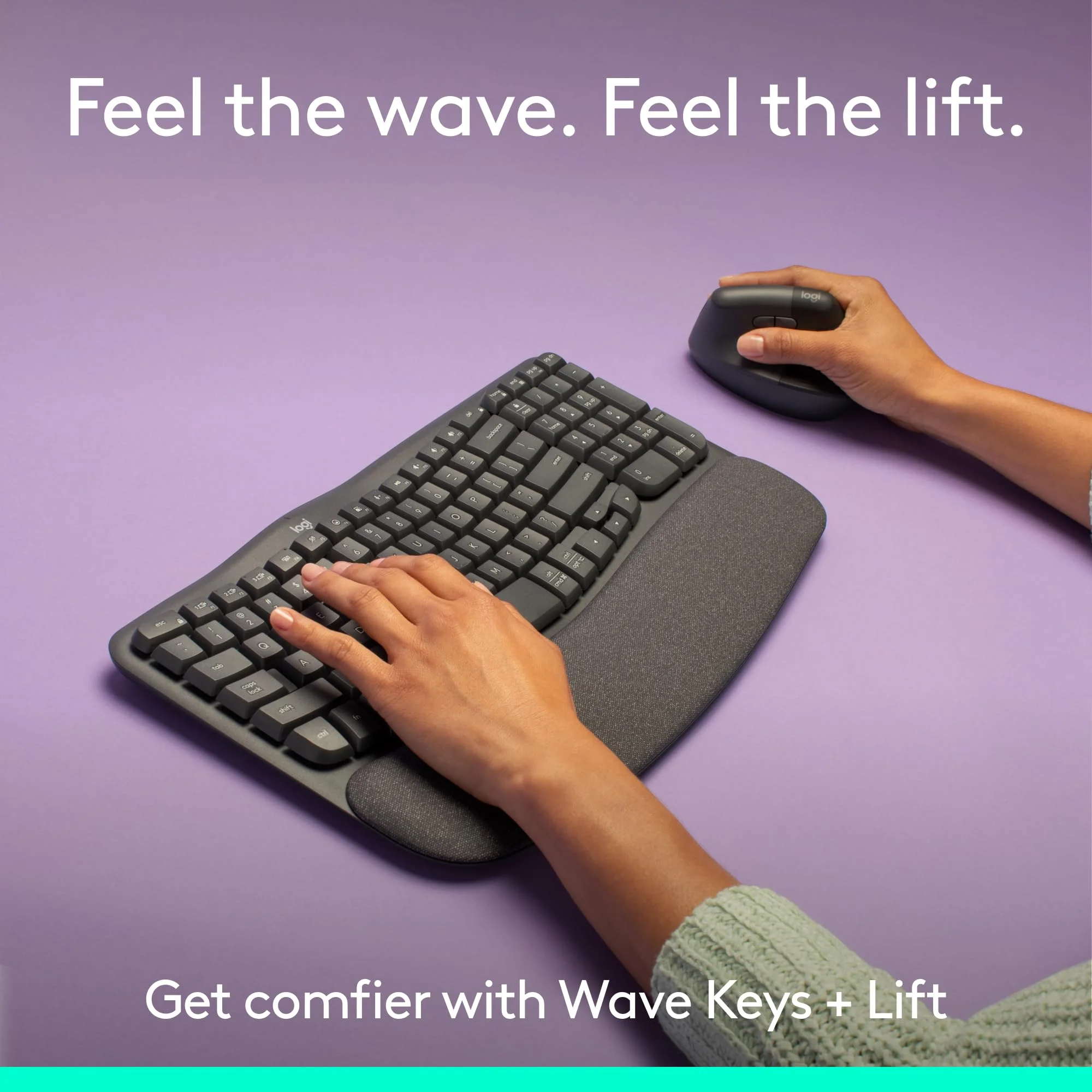 Logitech Wave Keys — Amazon gallery image 1