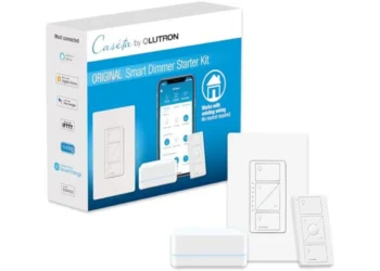 Lutron Caseta Smart Lighting Dimmer Switch Starter Kit — official Amazon product image
