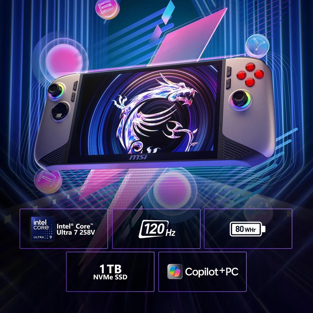 MSI Claw 8 AI+ — Amazon gallery image 2