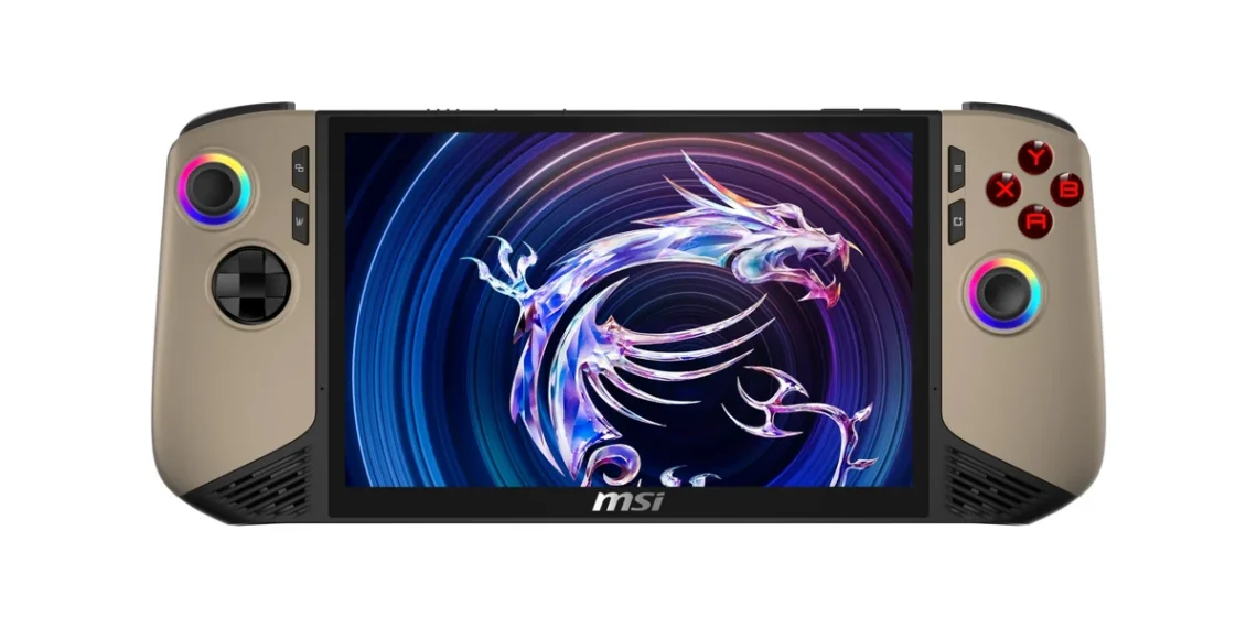MSI Claw 8 AI+ — official Amazon product image
