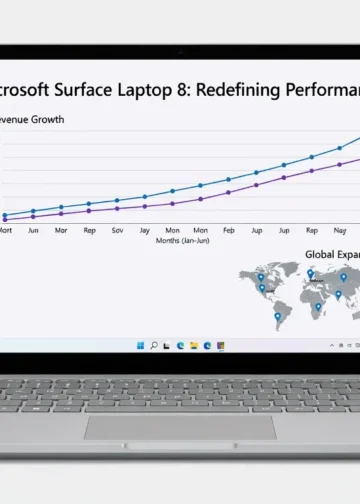 Microsoft Surface Laptop 8 - front design view