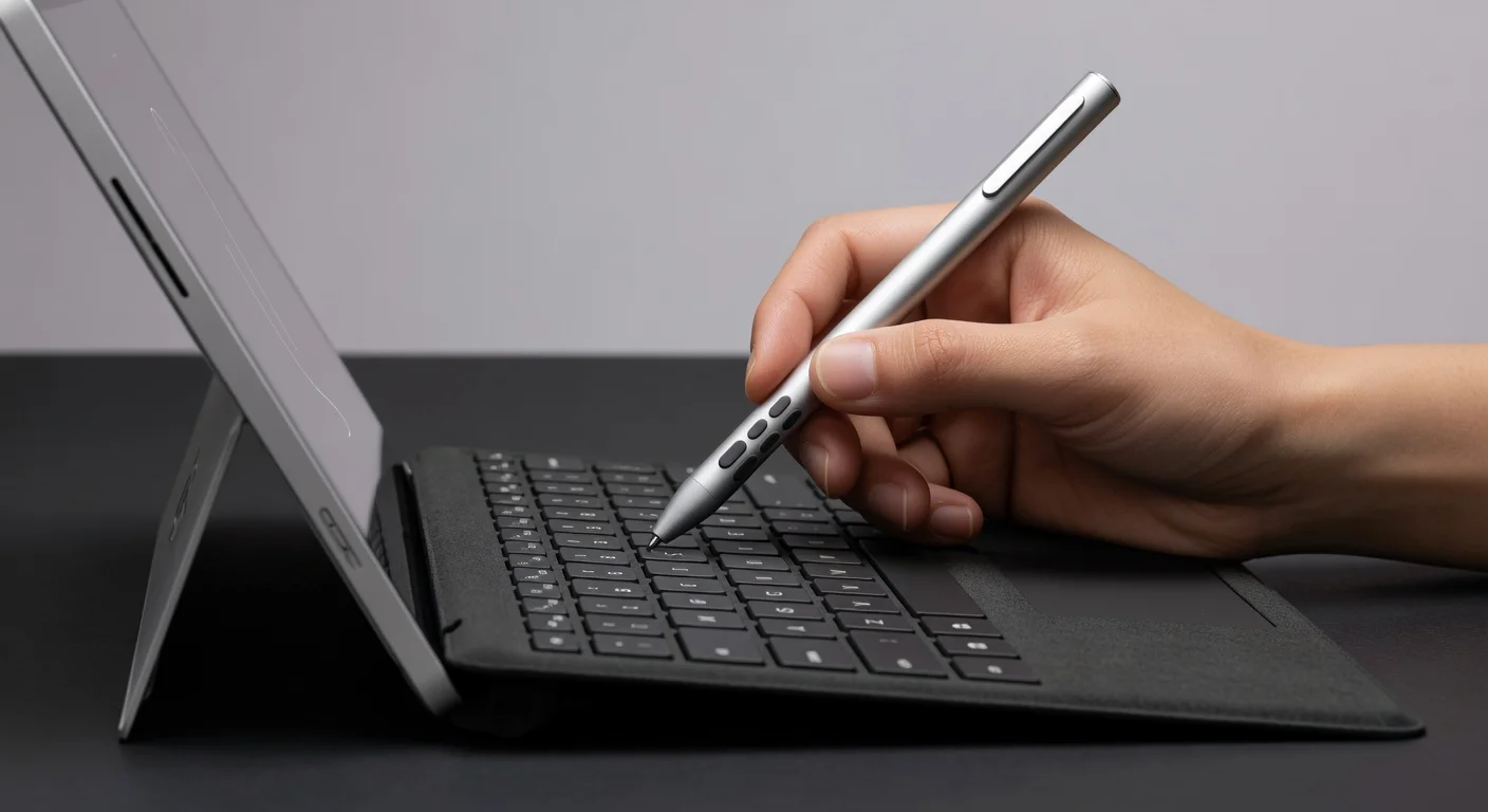 Microsoft Surface Pro 11 - detail closeup