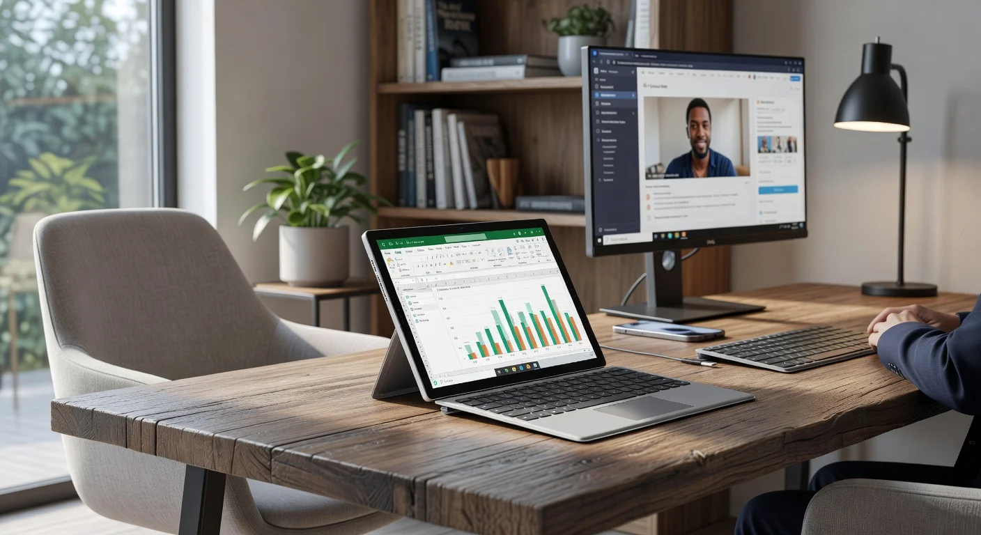 Microsoft Surface Pro 11 - in-use shot