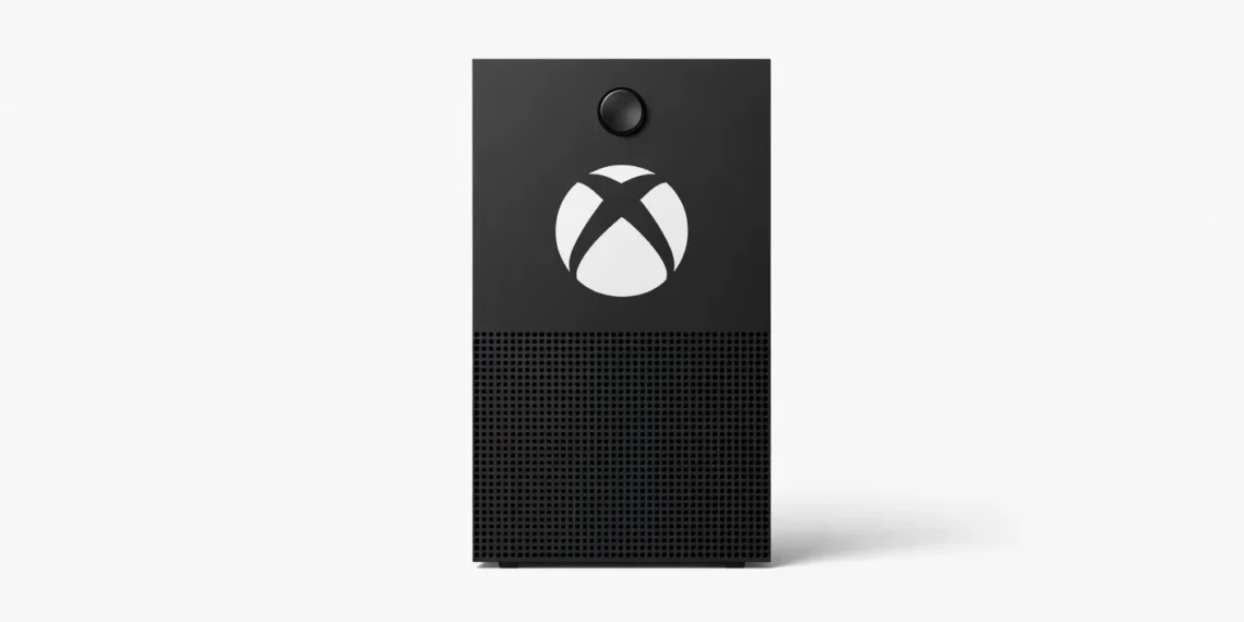 Microsoft Xbox Series X Refresh - front design view
