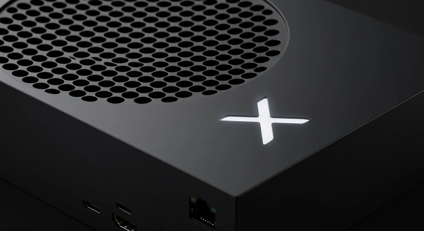 Microsoft Xbox Series X Refresh - detail closeup