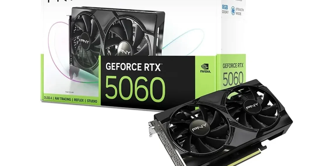 NVIDIA GeForce RTX 5060 — official Amazon product image