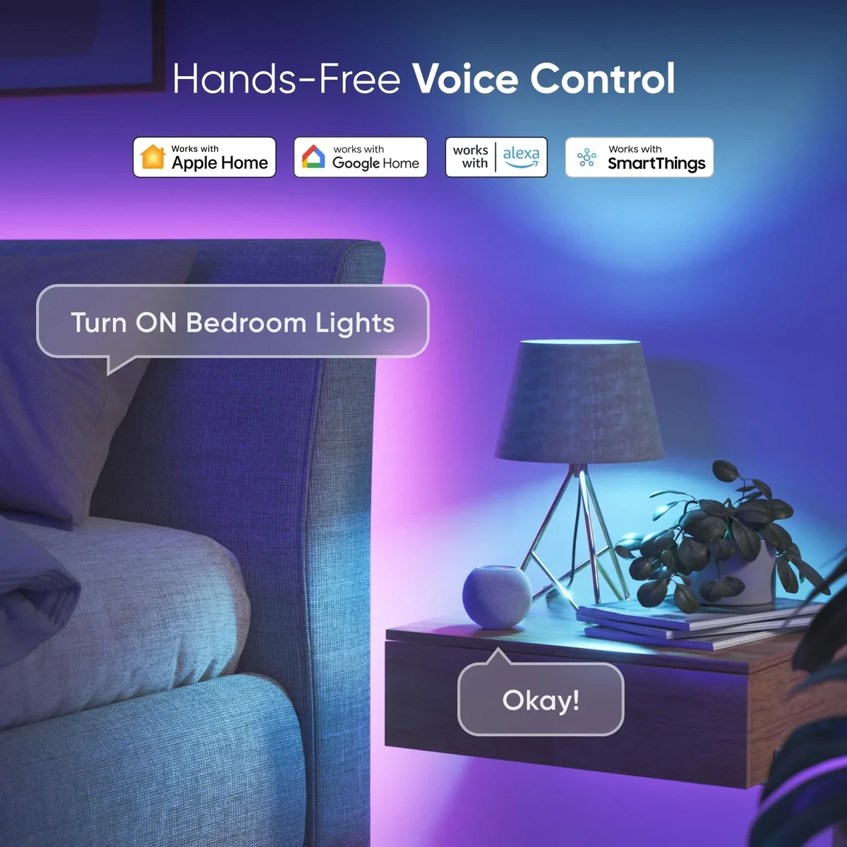 Nanoleaf Essentials Matter A19 Bulb — Amazon gallery image 2