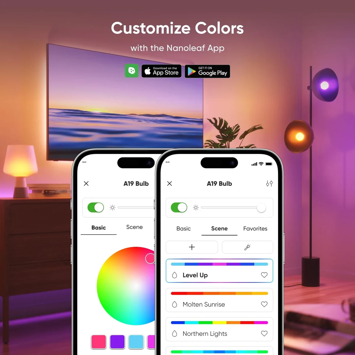 Nanoleaf Essentials Matter A19 Bulb — Amazon gallery image 3