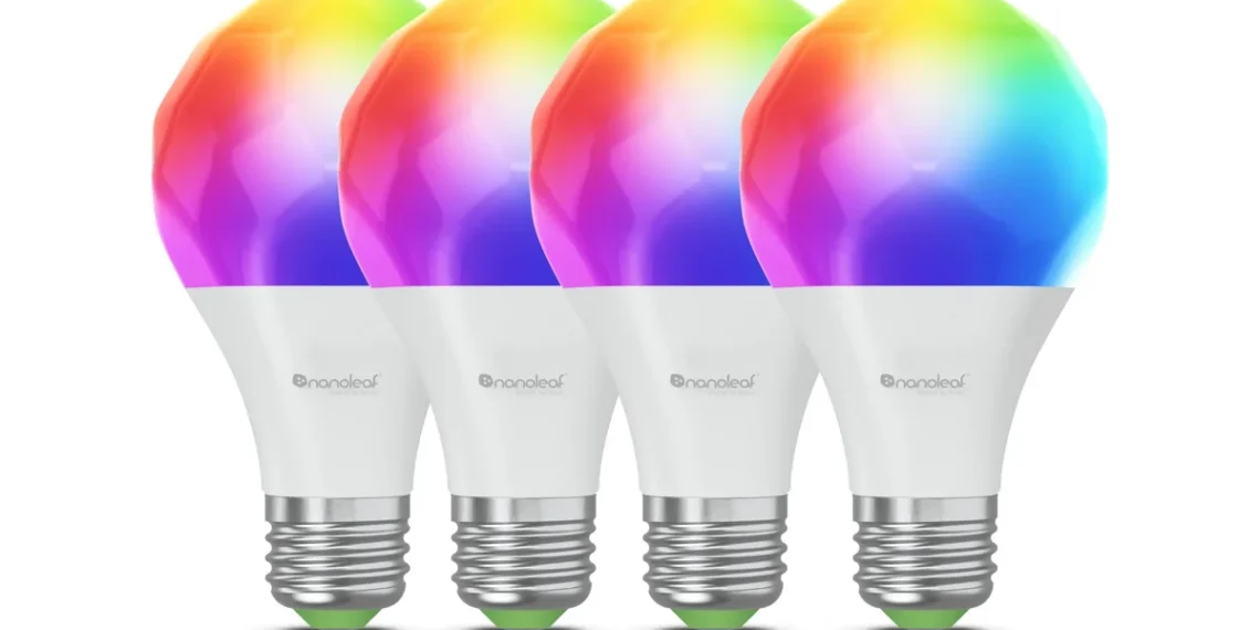 Nanoleaf Essentials Matter A19 Bulb — official Amazon product image