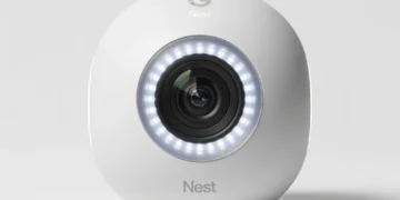 Nest Cam 3 - front design view