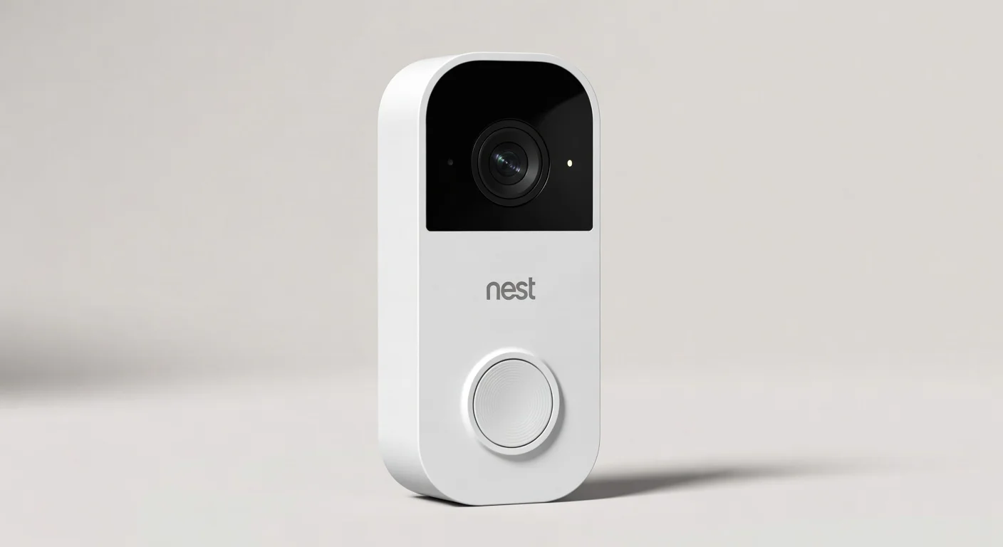 Nest Doorbell Pro 2 - side profile Nest Doorbell Pro 2 - side profile