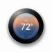 Nest Thermostat 4 - front design view