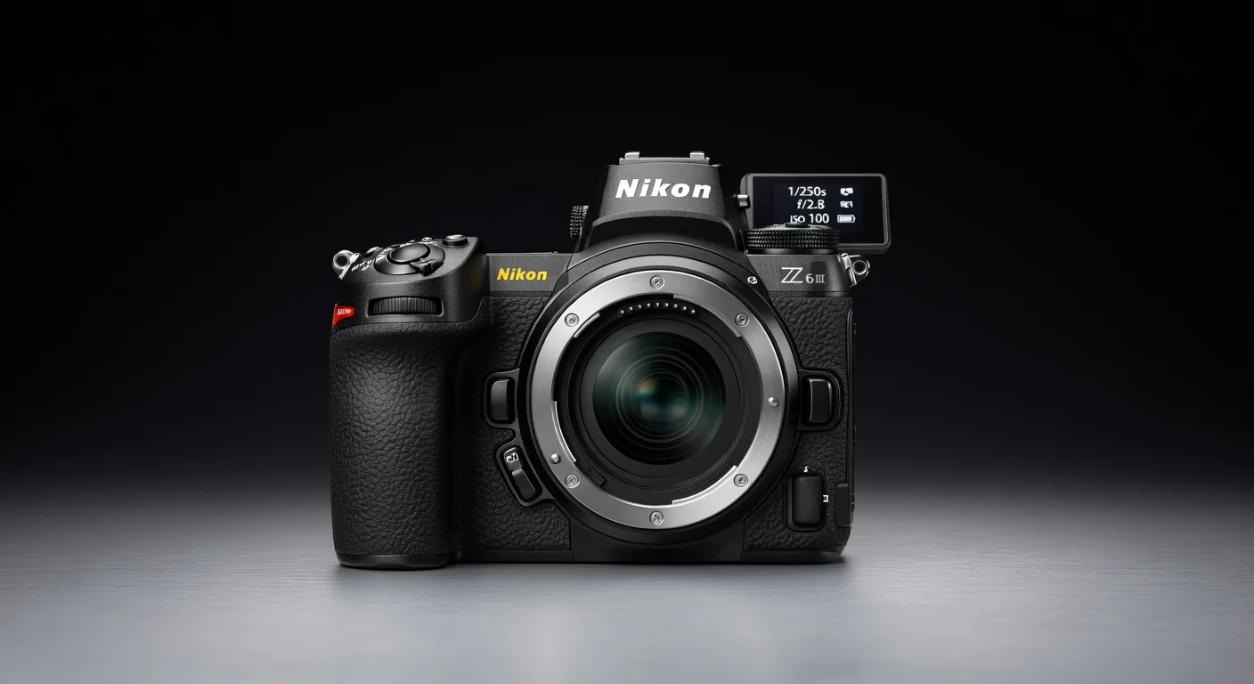 Nikon Z6 III - detail closeup Nikon Z6 III - detail closeup