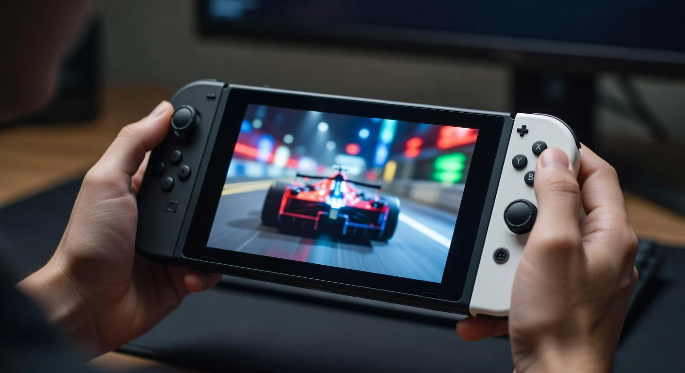 Nintendo Switch 2 - detail closeup Nintendo Switch 2 - detail closeup