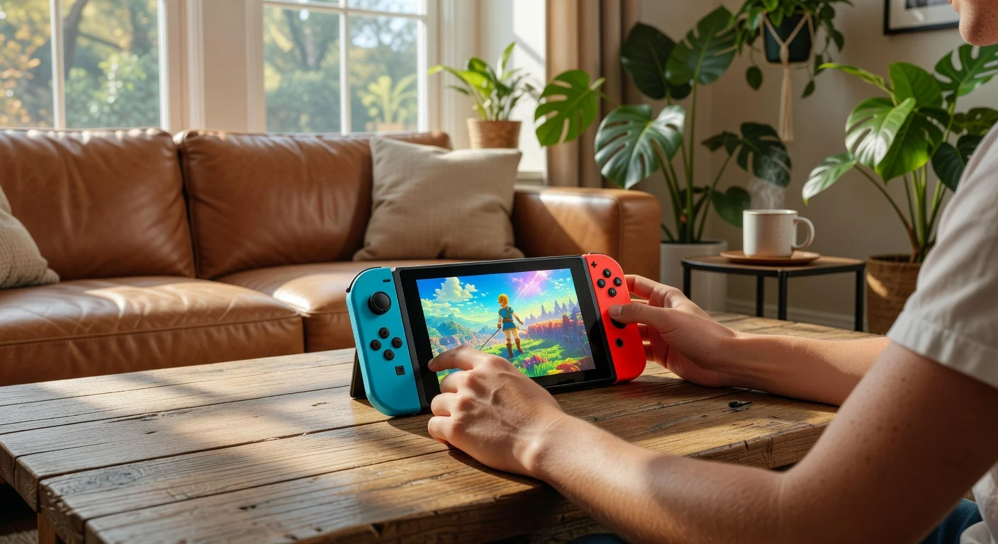 Nintendo Switch 2 - in-use shot Nintendo Switch 2 - in-use shot