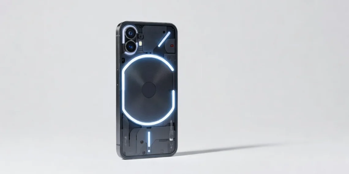 Nothing Phone (3) - front design view