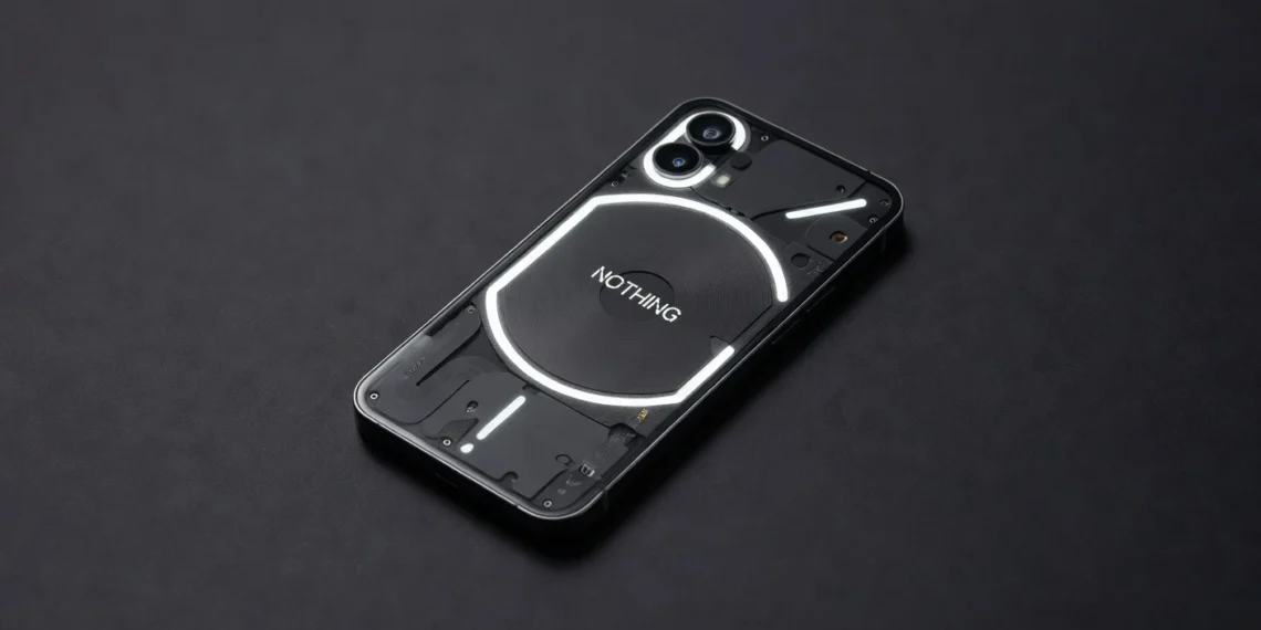 Nothing Phone (3) - front design view