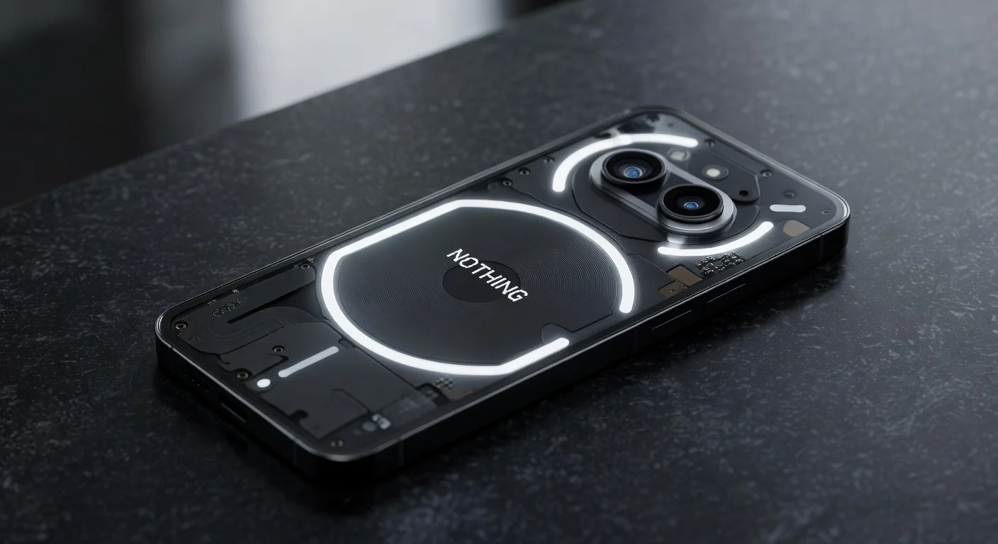 Nothing Phone (3) - detail closeup