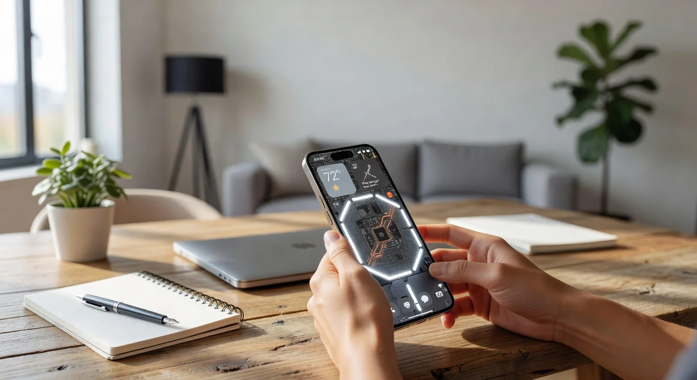 Nothing Phone (3) - in-use shot