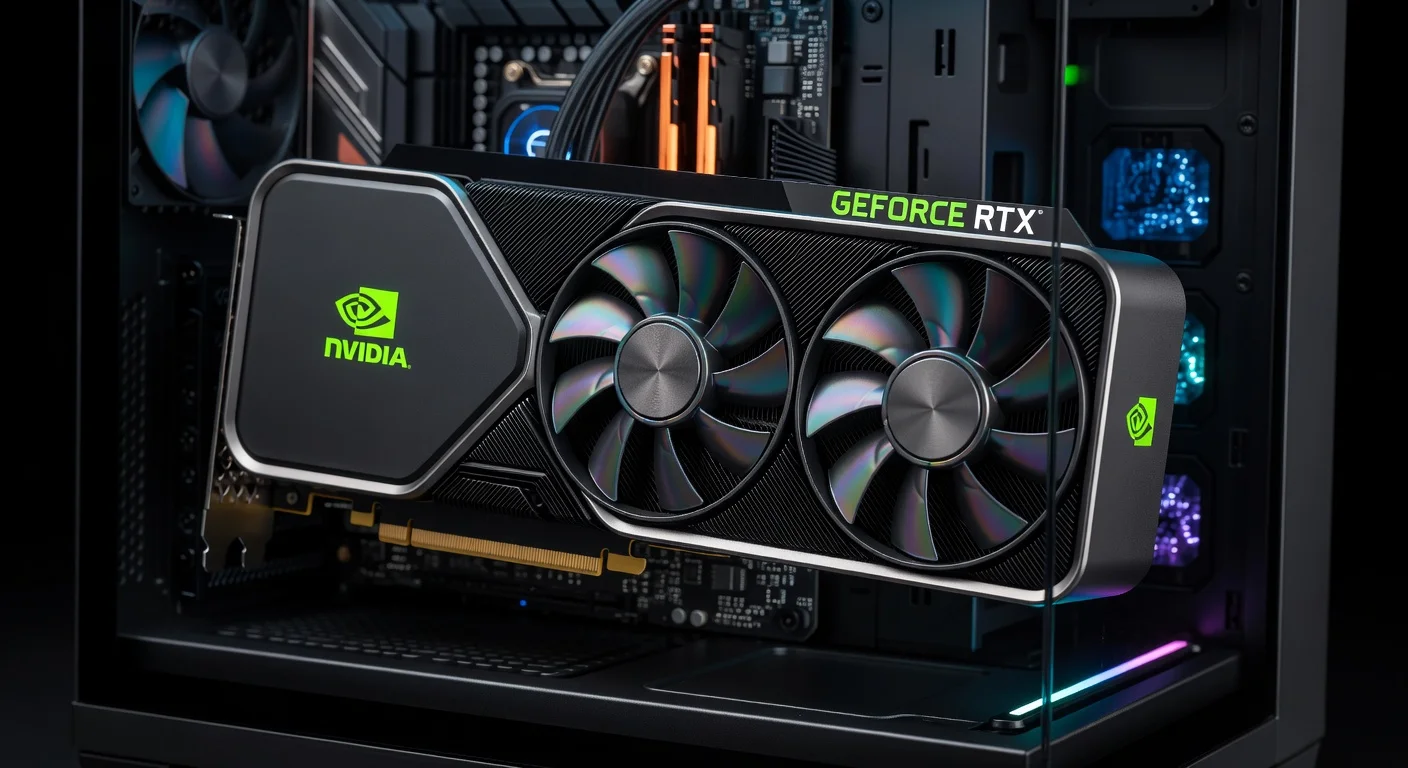 Nvidia GeForce RTX 5090 Ti - side profile