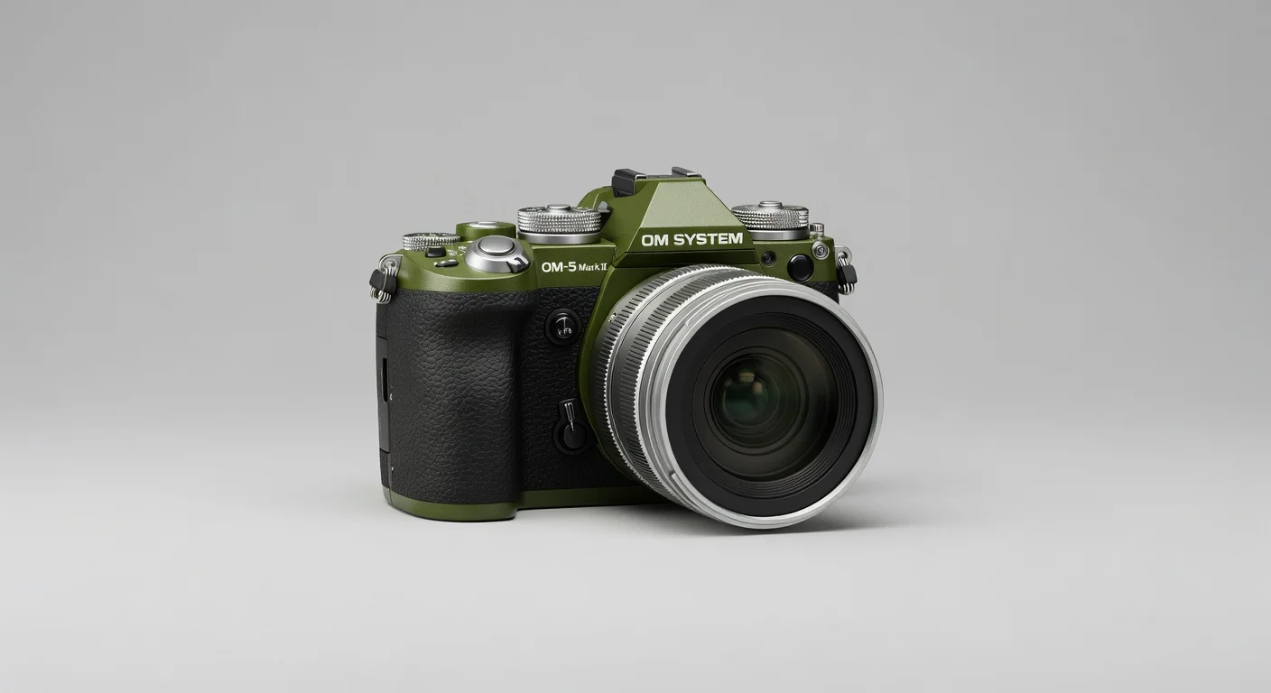 OM System OM-5 Mark II - side profile