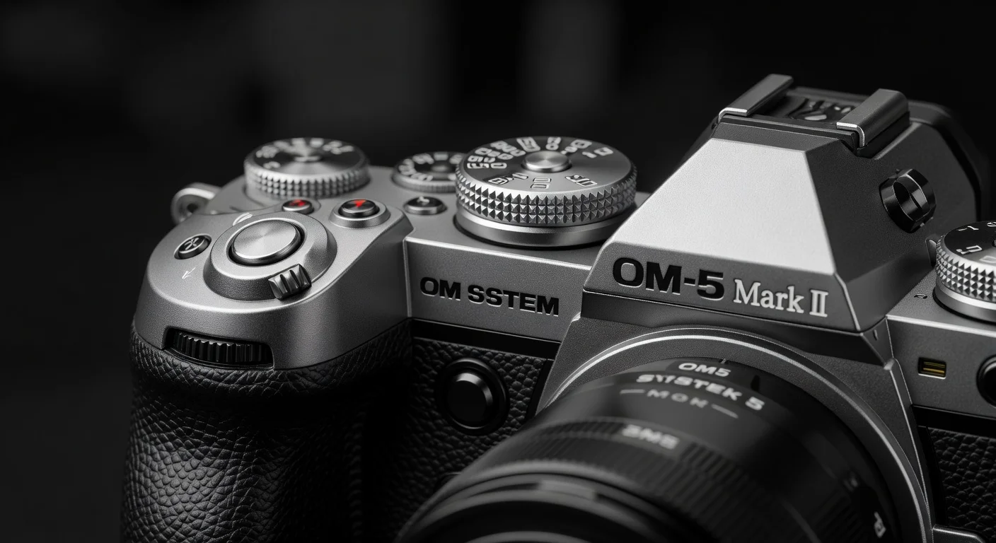 OM System OM-5 Mark II - detail closeup