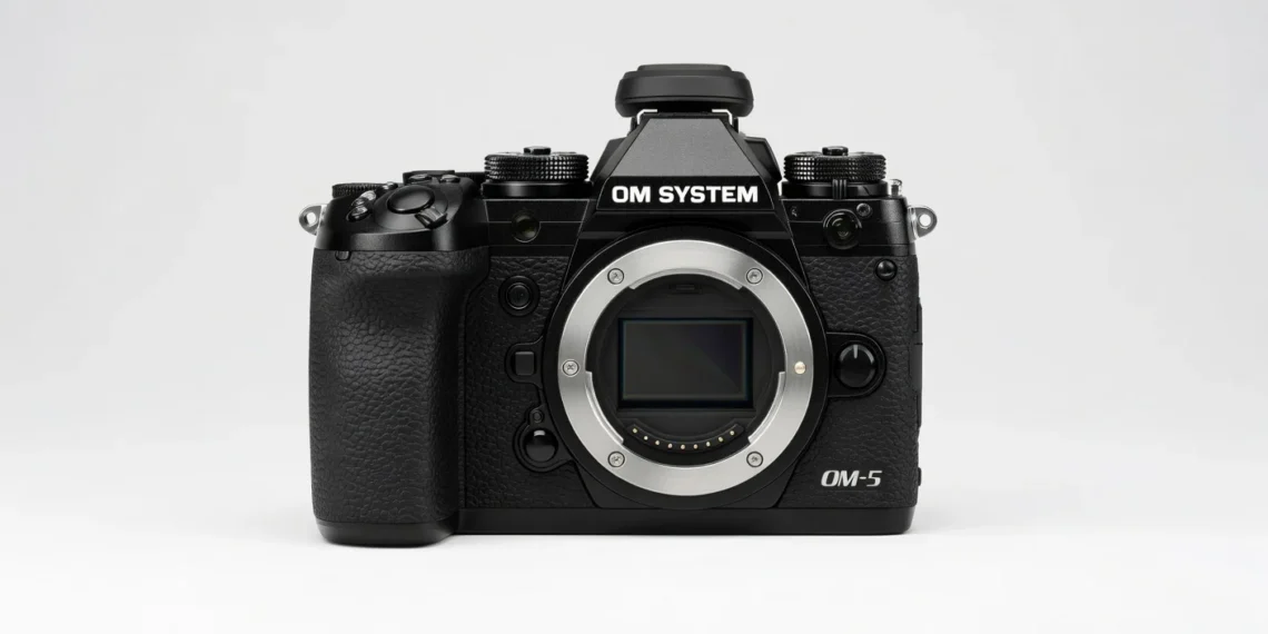 OM System OM-5 Pro - front design view
